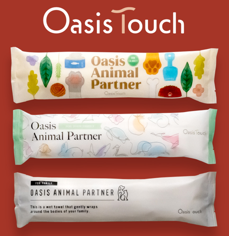 【Oasis Touch｜オアシスタッチ】Oasis Animal Partner（FOR FAMILY） クレヨン　アニマル